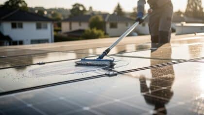 how often clean solar panels