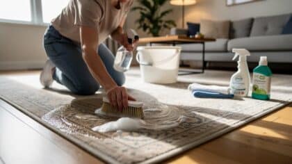 area rug cleaning