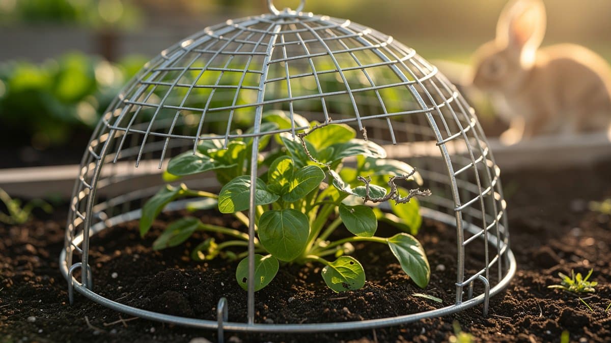 wire cloche for plants