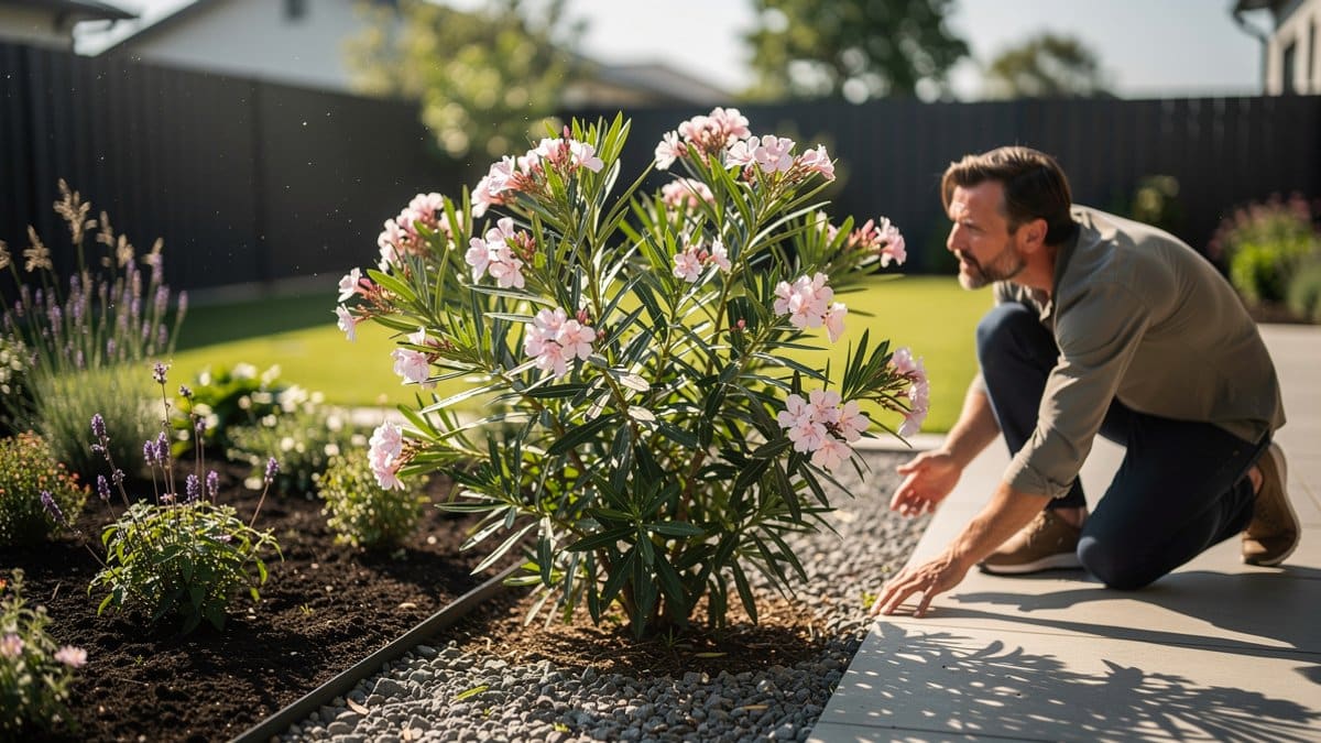 grow oleander shrub