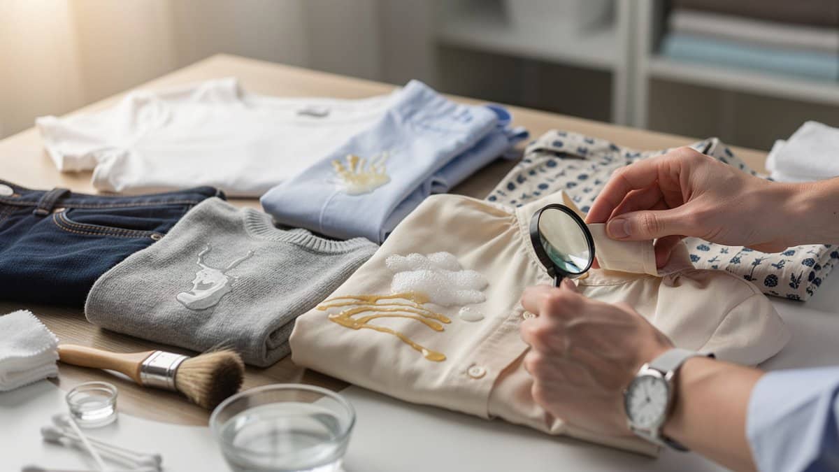 remove glue stains clothes